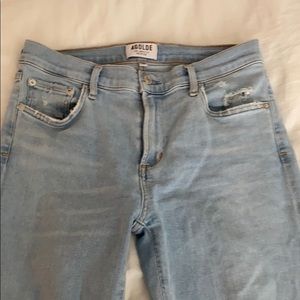 Agolde Sophie High Rise Skinny crop